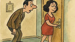 Виц: Сама ли си довечера?