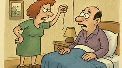 Виц: Намерих на възглавницата ти косъм!