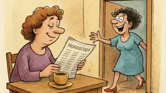 Виц: Според хороскопа днес ме чака изненада